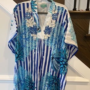Antica sartoria long swim cover up or summer dress